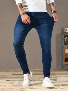 New Men's Slim Fit Classic Skinny Jeans